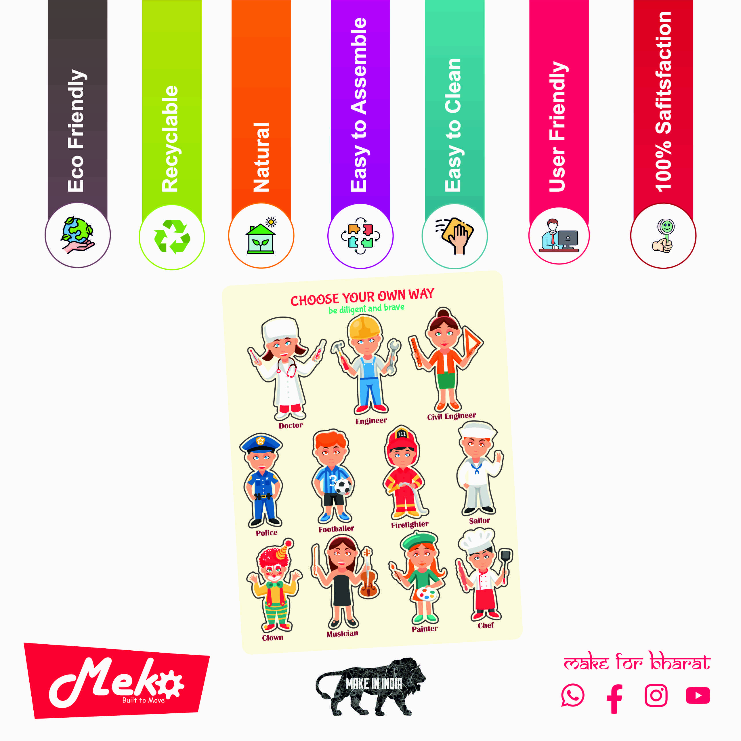 Cute Cartoon Girl Wooden Puzzle for Kids